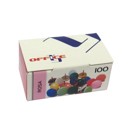 Pioneses Rosa OFFICE caixa com 100