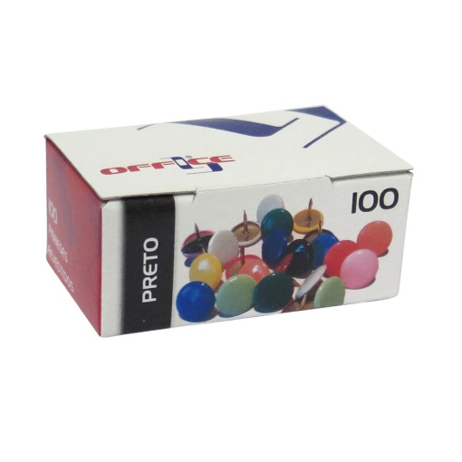 Pioneses Preto OFFICE caixa com 100