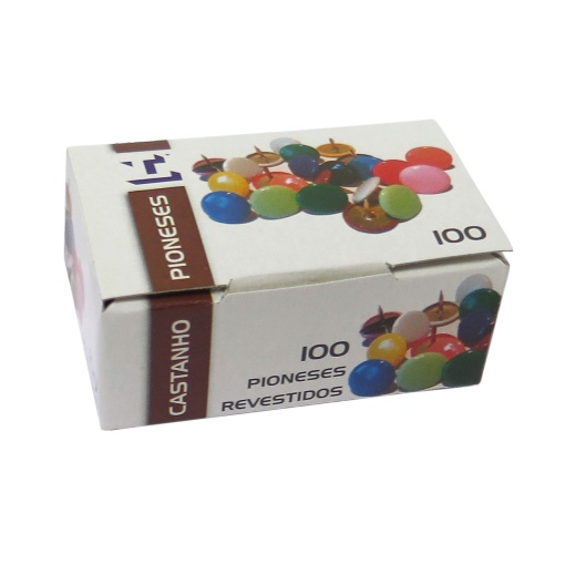 Pioneses Castanho OFFICE caixa com 100