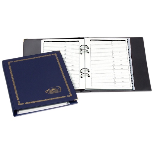 Índice telefónico A5 recarregável ROMA 384 sortido