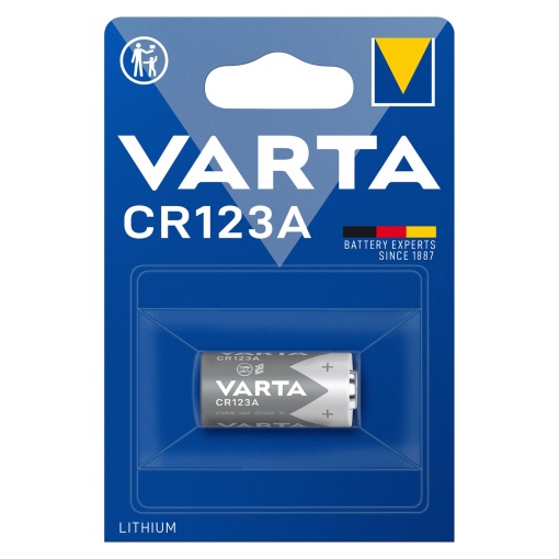 Pilha de Lítio CR123A 3V VARTA 6205