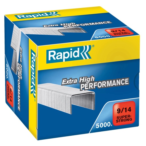 Agrafos 9/14 RAPID Super Strong Galvanizados Caixa com 5000