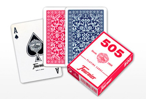Baralho de cartas plastificado FOURNIER 505