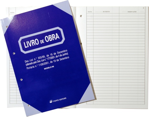 Livro de Obras Privadas Modelo 96