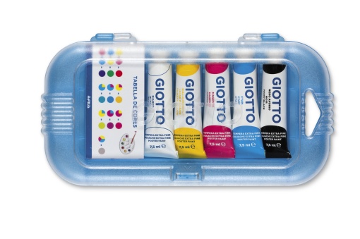 Guache GIOTTO com 5 unidades 7,5ml