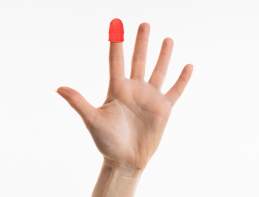 Rubber finger cot #00 20mm