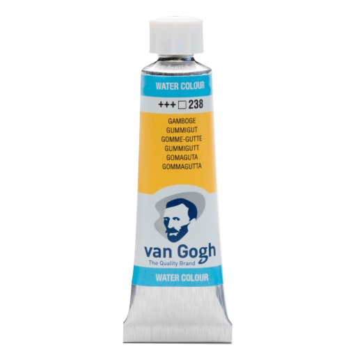 Aguarela em tubo TALENS VAN GOGH Amarelo Gamboge 238 10ml