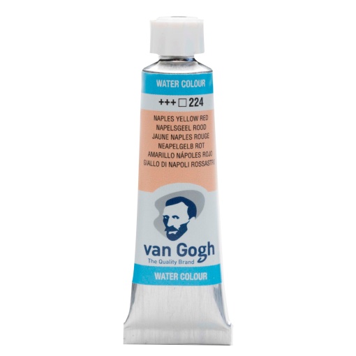 Aguarela em tubo TALENS VAN GOGH Vermelho 224 10ml