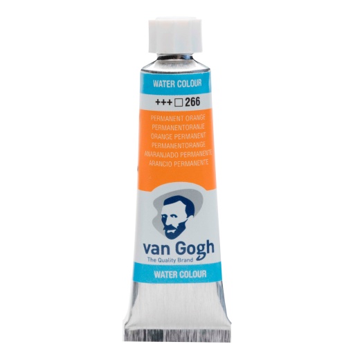 Aguarela em tubo TALENS VAN GOGH Laranja 266 10ml