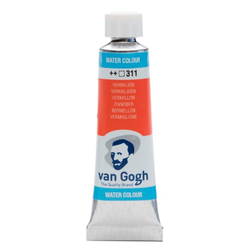 Aguarela em tubo TALENS VAN GOGH Escarlate 311 10ml