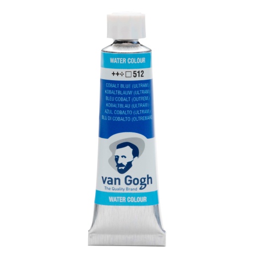 Aguarela em tubo TALENS VAN GOGH Azul Cobalto 512 10ml