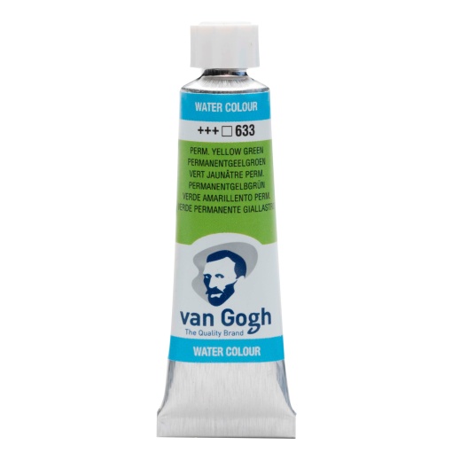 Aguarela em tubo TALENS VAN GOGH Verde Amarelado 633 10ml
