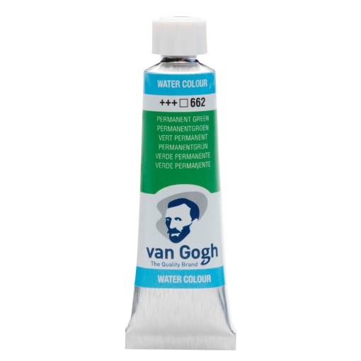 Aguarela em tubo TALENS VAN GOGH Verde 662 10ml