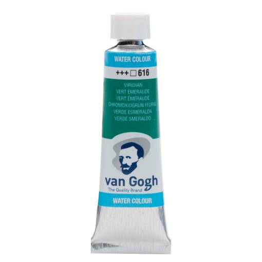 Aguarela em tubo TALENS VAN GOGH Verde Esmeralda 616 10ml