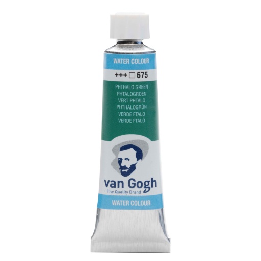 Aguarela em tubo TALENS VAN GOGH Verde Ftalo 675 10ml