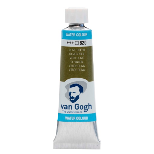 Aguarela em tubo TALENS VAN GOGH Verde Oliva 620 10ml