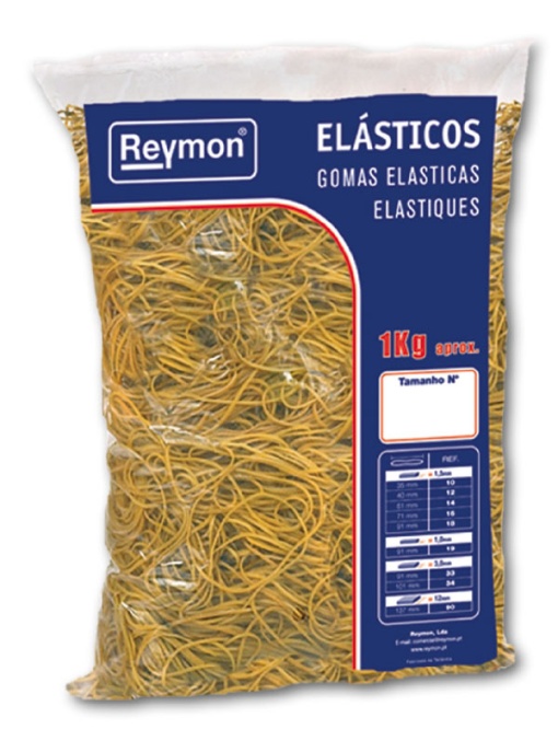 Elásticos N.14 1kg 61x1,5mm REYMON