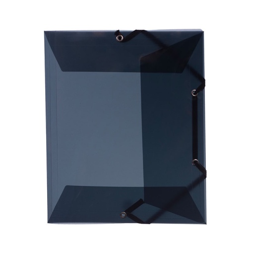 A5 elastic folder VIQUEL Propyglass, 15mm spine, assorted designs