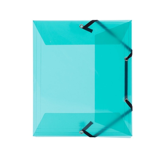 A5 elastic folder VIQUEL Propyglass, 15mm spine, assorted designs