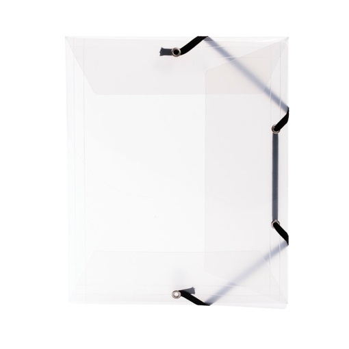 A5 elastic folder VIQUEL Propyglass, 15mm spine, assorted designs