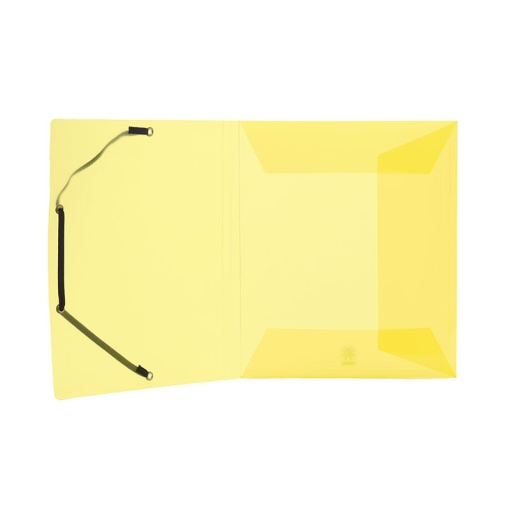 A5 elastic folder VIQUEL Propyglass, 15mm spine, assorted designs