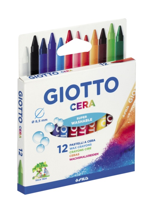 Lápis de Cera GIOTTO caixa com 12