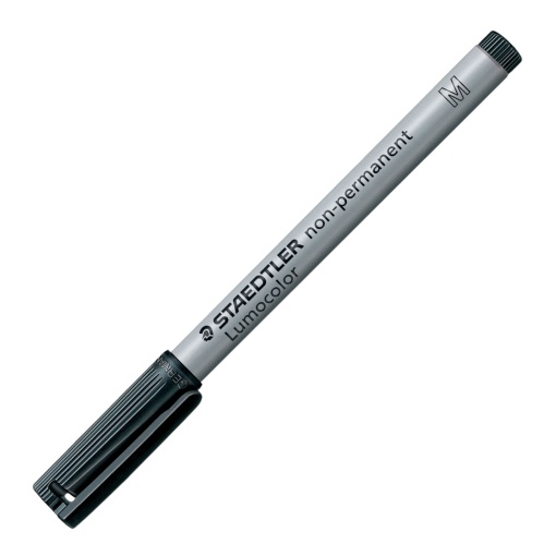 Marcador universal não permanente STAEDTLER Lumocolor 315 M 1mm preto 9