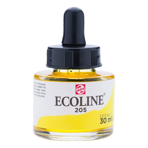 Aguarela líquida TALENS ECOLINE Amarelo Limão 30ml