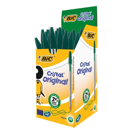 Esferográfica BIC Cristal Verde