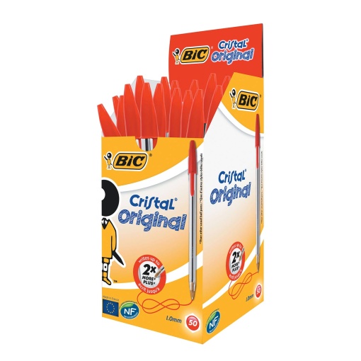 Esferográfica BIC Cristal Vermelho