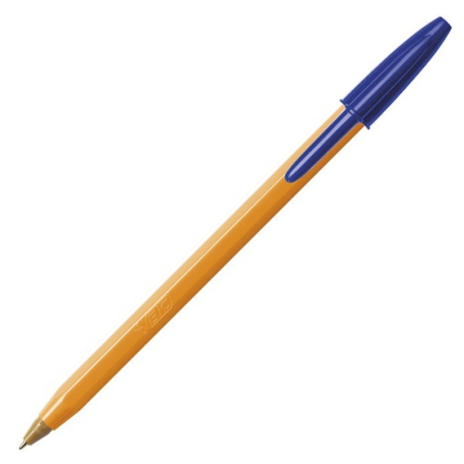 Esferográfica BIC Laranja Azul