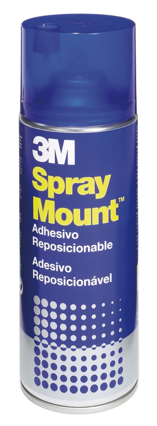 Cola Spray 3M Mount Reposicionável 400ml