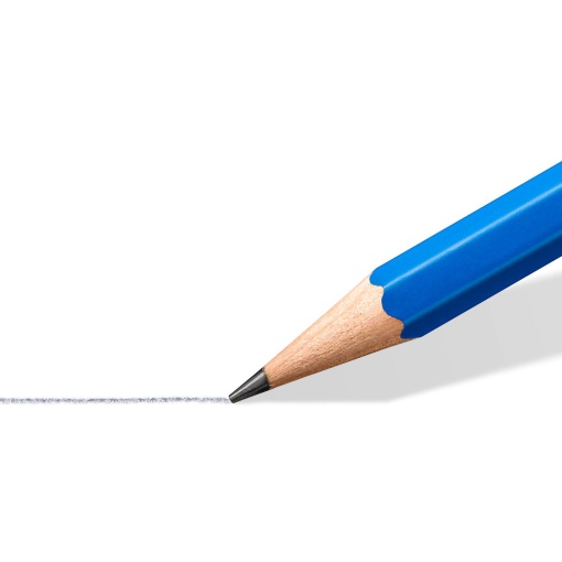 Lápiz de grafito STAEDTLER Lumograph Mars 100 G12 4H/3H/2H/H/F/HB/B/2B/3B/4B/5B/6B - 12 unidades