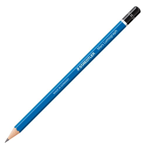 Lápis Grafite STAEDTLER Lumograph Mars 100 H Nº 3