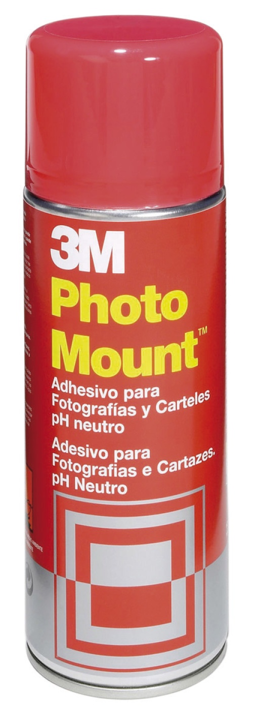 Cola Spray 3M Photo Mount 400ml Permanente