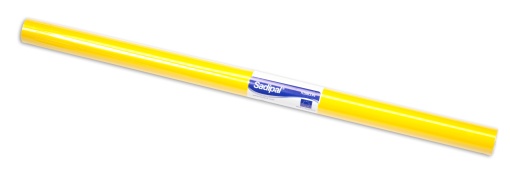 Papel Lustro Picotado SADIPAL 50x65cm Amarelo com 25 folhas
