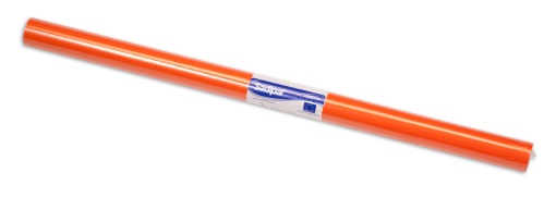 Papel Lustro Picotado SADIPAL 50x65cm Laranja com 25 folhas