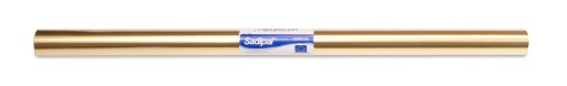 Papel Metalizado SADIPAL Rolo 0,50x10m 1 Face Ouro