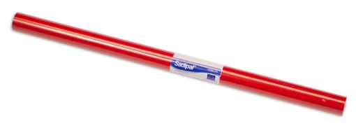 Papel Lustro Picotado SADIPAL 50x65cm Vermelho com 25 folhas