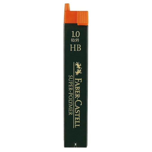 Minas FABER-CASTELL Super-polymer 9069 0,9mm HB (12 unidades)