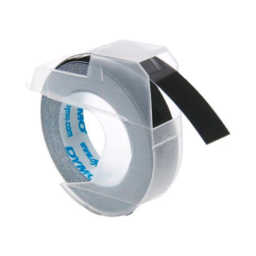 Fita DYMO Tradicional 520109 9mmx3m Preto