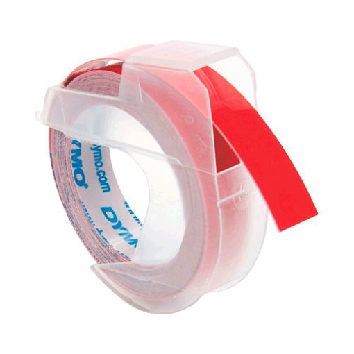 Fita DYMO Tradicional 520102 9mmx3m Vermelho