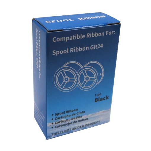 Fita Calculadora Nylon 13mmx6m Preto 2 Bobines SEIKO