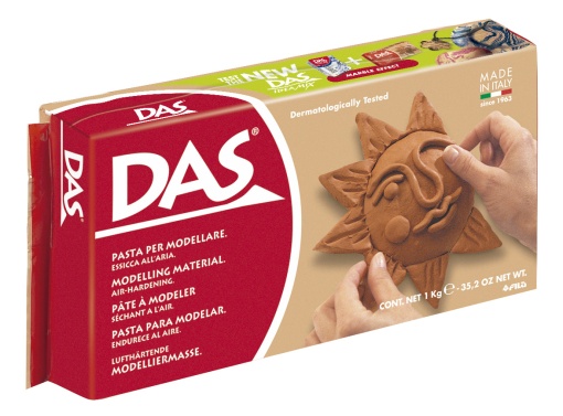 Pasta de Modelar DAS Terracota 1000g