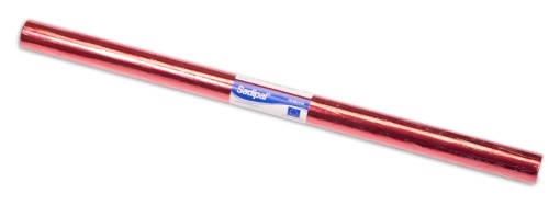 Celofane 50x65cm Rosa 25 folhas Picotado Rosa