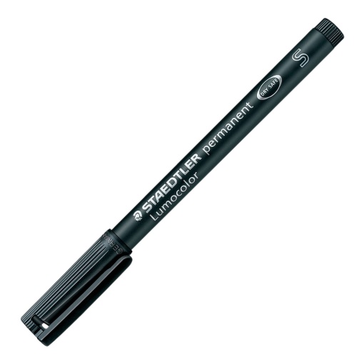 Marcador universal permanente STAEDTLER Lumocolor 313 Sf 0,4mm preto 9