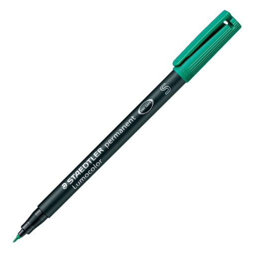 Marcador universal permanente STAEDTLER Lumocolor 313 Sf 0,4mm verde 5