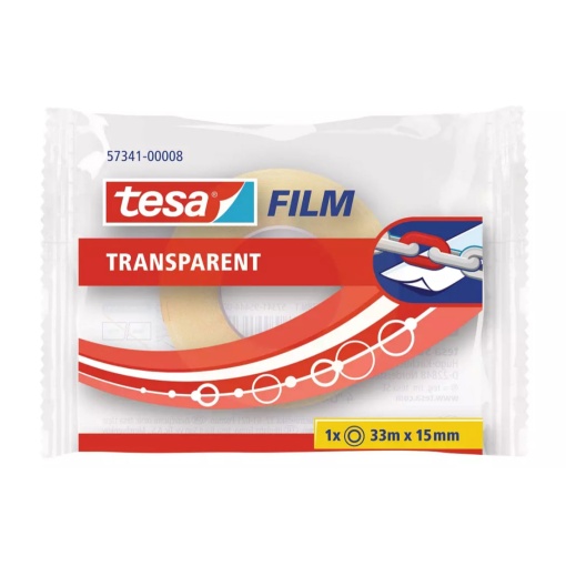 Fita Adesiva 33mx15mm Transparente TESAFILM 57341