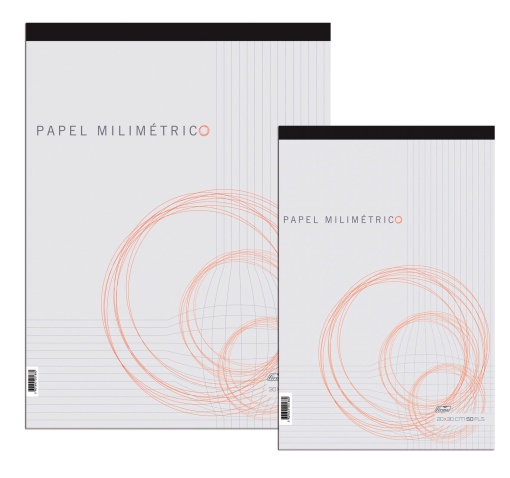 Papel Milimétrico A3 90g FIRMO Caderno 50 folhas