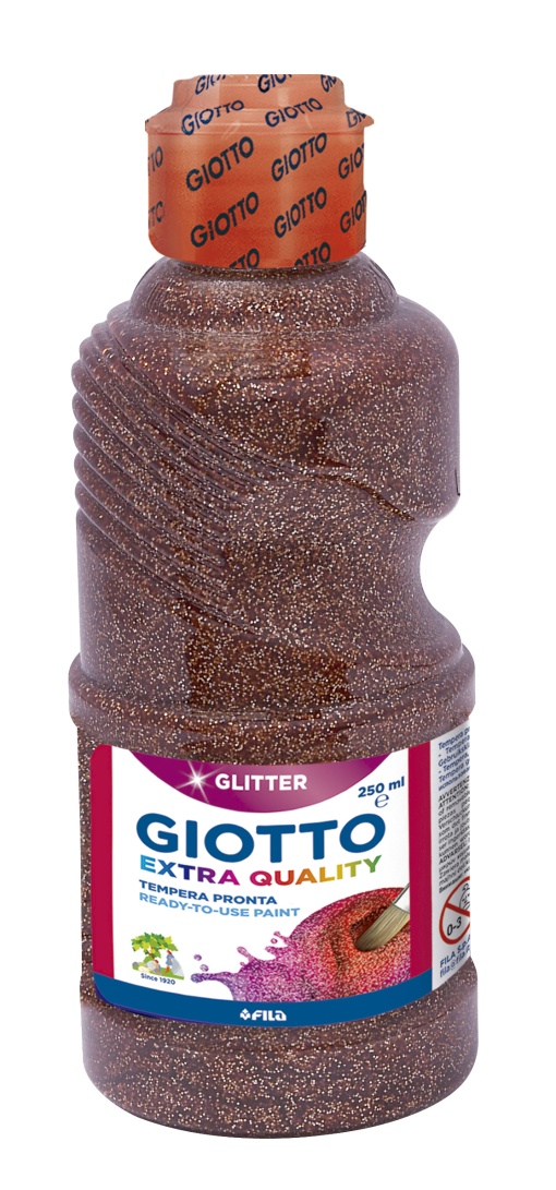 Guache GIOTTO Extra Quality Glitter 250ml bronze